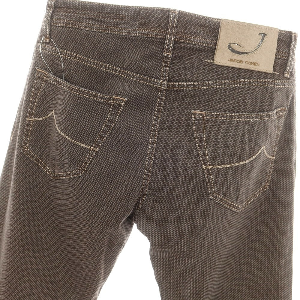 【中古】ヤコブコーエン JACOB COHEN J688 ストレッチコットン 5ポケットパンツ ブラウン系【 30 】【 状態ランクB 】【 メンズ 】