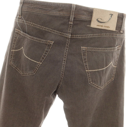 【中古】ヤコブコーエン JACOB COHEN J688 ストレッチコットン 5ポケットパンツ ブラウン系【 30 】【 状態ランクB 】【 メンズ 】