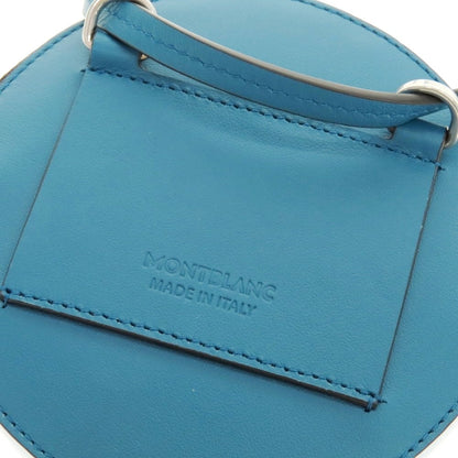【中古】モンブラン MONTBLANC ソフト ラウンドケース ショルダーポーチ ブルーグリーン【 状態ランクA 】【 ユニセックス 】