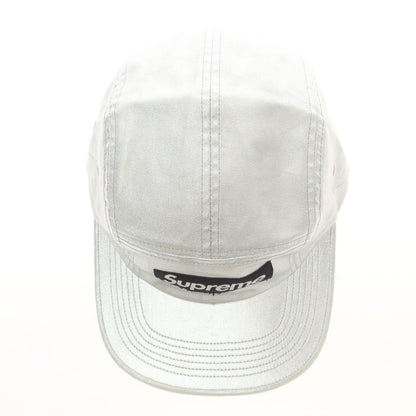 【中古】シュプリーム Supreme 2025年春夏 Washed Chino Twill Camp Cap コットン キャンプキャップ シルバー【 ONE SIZE（58cm） 】【 状態ランクB 】【 メンズ 】