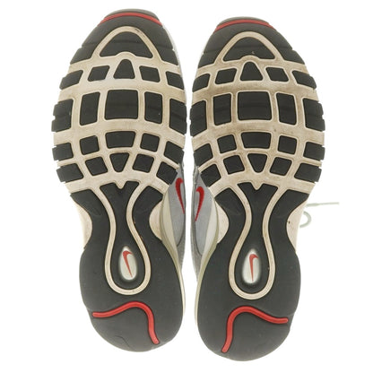 【中古】ナイキ NIKE AIR MAX 97 スニーカー シルバー【 27.5cm 】【 状態ランクC 】【 メンズ 】