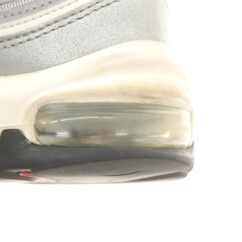 【中古】ナイキ NIKE AIR MAX 97 スニーカー シルバー【 27.5cm 】【 状態ランクC 】【 メンズ 】