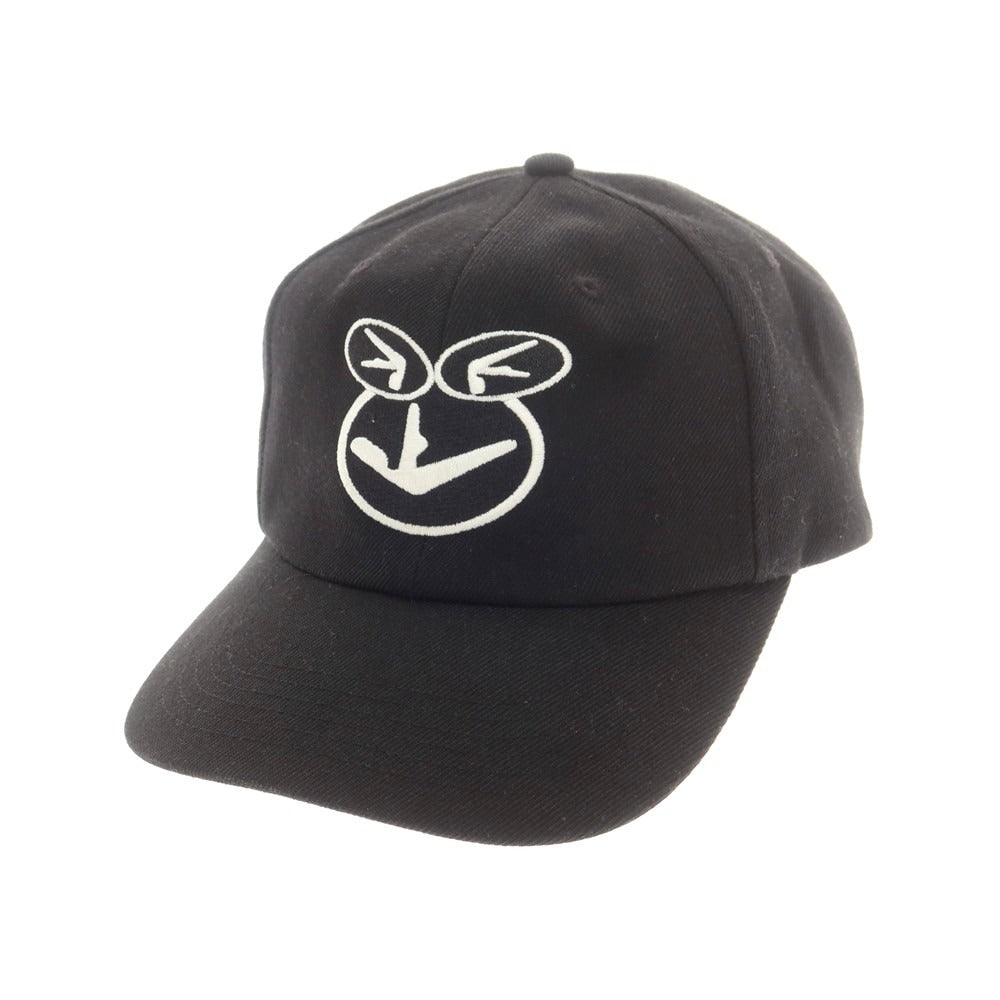 【中古】シュプリーム Supreme 2025年春夏 Aphex Twin 6-Panel アクリルウール ベースボールキャップ ブラック【 ONE SIZE（58cm） 】【 状態ランクB 】【 メンズ 】