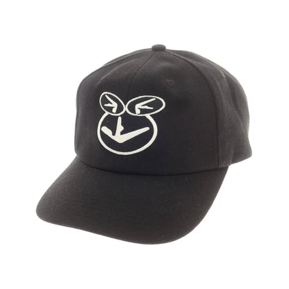【中古】シュプリーム Supreme 2025年春夏 Aphex Twin 6-Panel アクリルウール ベースボールキャップ ブラック【 ONE SIZE（58cm） 】【 状態ランクB 】【 メンズ 】