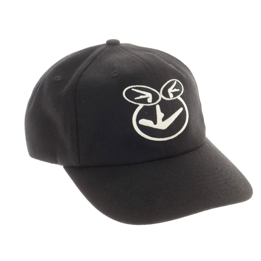 【中古】シュプリーム Supreme 2025年春夏 Aphex Twin 6-Panel アクリルウール ベースボールキャップ ブラック【 ONE SIZE（58cm） 】【 状態ランクB 】【 メンズ 】