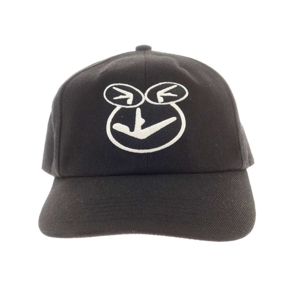【中古】シュプリーム Supreme 2025年春夏 Aphex Twin 6-Panel アクリルウール ベースボールキャップ ブラック【 ONE SIZE（58cm） 】【 状態ランクB 】【 メンズ 】