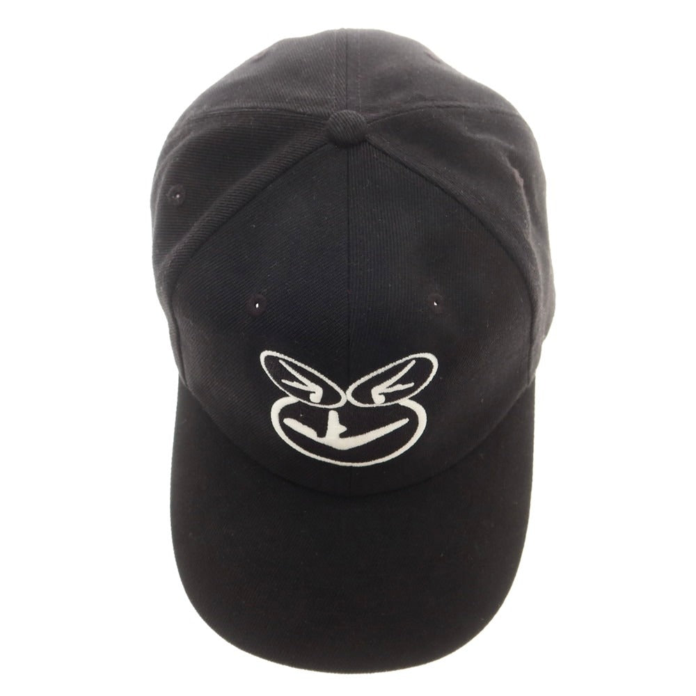 【中古】シュプリーム Supreme 2025年春夏 Aphex Twin 6-Panel アクリルウール ベースボールキャップ ブラック【 ONE SIZE（58cm） 】【 状態ランクB 】【 メンズ 】
