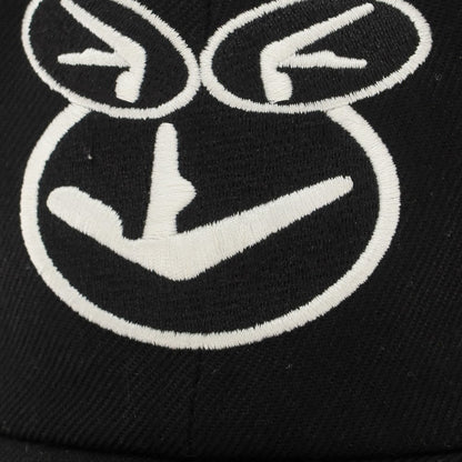 【中古】シュプリーム Supreme 2025年春夏 Aphex Twin 6-Panel アクリルウール ベースボールキャップ ブラック【 ONE SIZE（58cm） 】【 状態ランクB 】【 メンズ 】