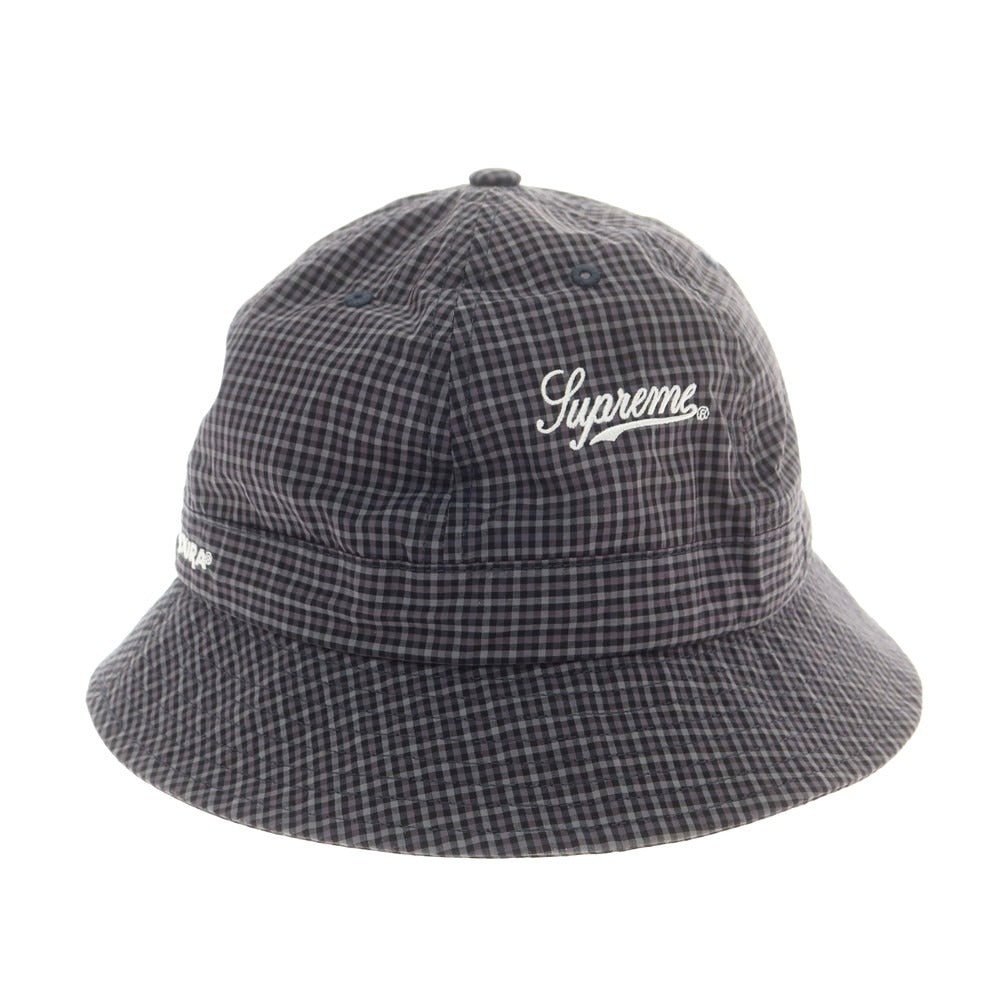 【中古】シュプリーム Supreme 2025年春夏 Cordura Plaid Bell Hat コットンナイロン ハット グレーxブラック【 58cm（S/M） 】【 状態ランクA 】【 メンズ 】
