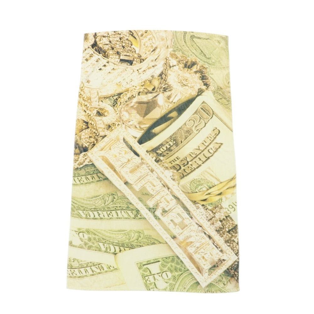 【中古】シュプリーム Supreme 2020年春夏 Bling Towel バスタオル グリーンイエロー【 状態ランクC 】【 メンズ 】