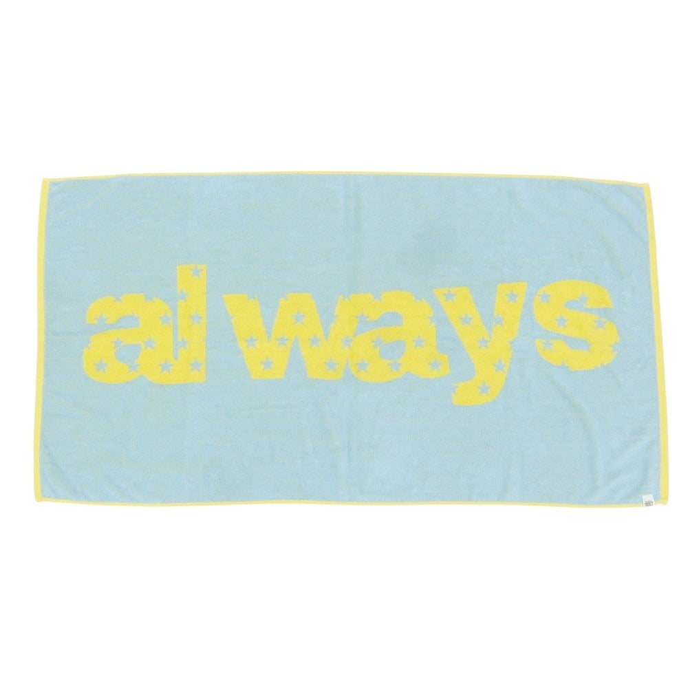 【中古】オールウェイズ ドゥ ワット ユー シュッド ドゥ ALWAYS DO WHAT YOU SHOULD DO バスタオル イエローxブルー【 状態ランクB 】【 メンズ 】