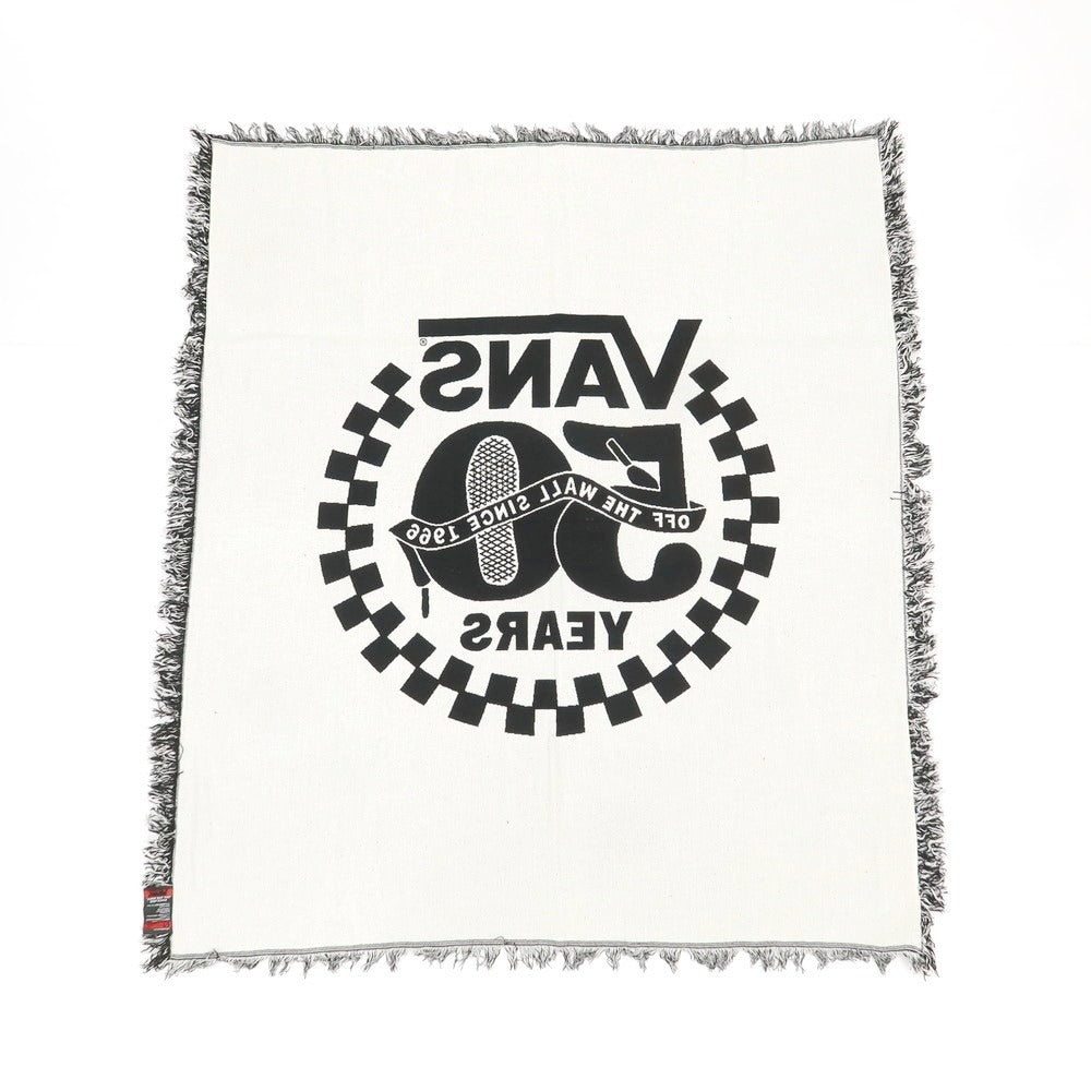 【中古】バンズ VANS ラグマット ブラックxホワイト【 状態ランクC 】【 メンズ 】