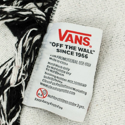 【中古】バンズ VANS ラグマット ブラックxホワイト【 状態ランクC 】【 メンズ 】