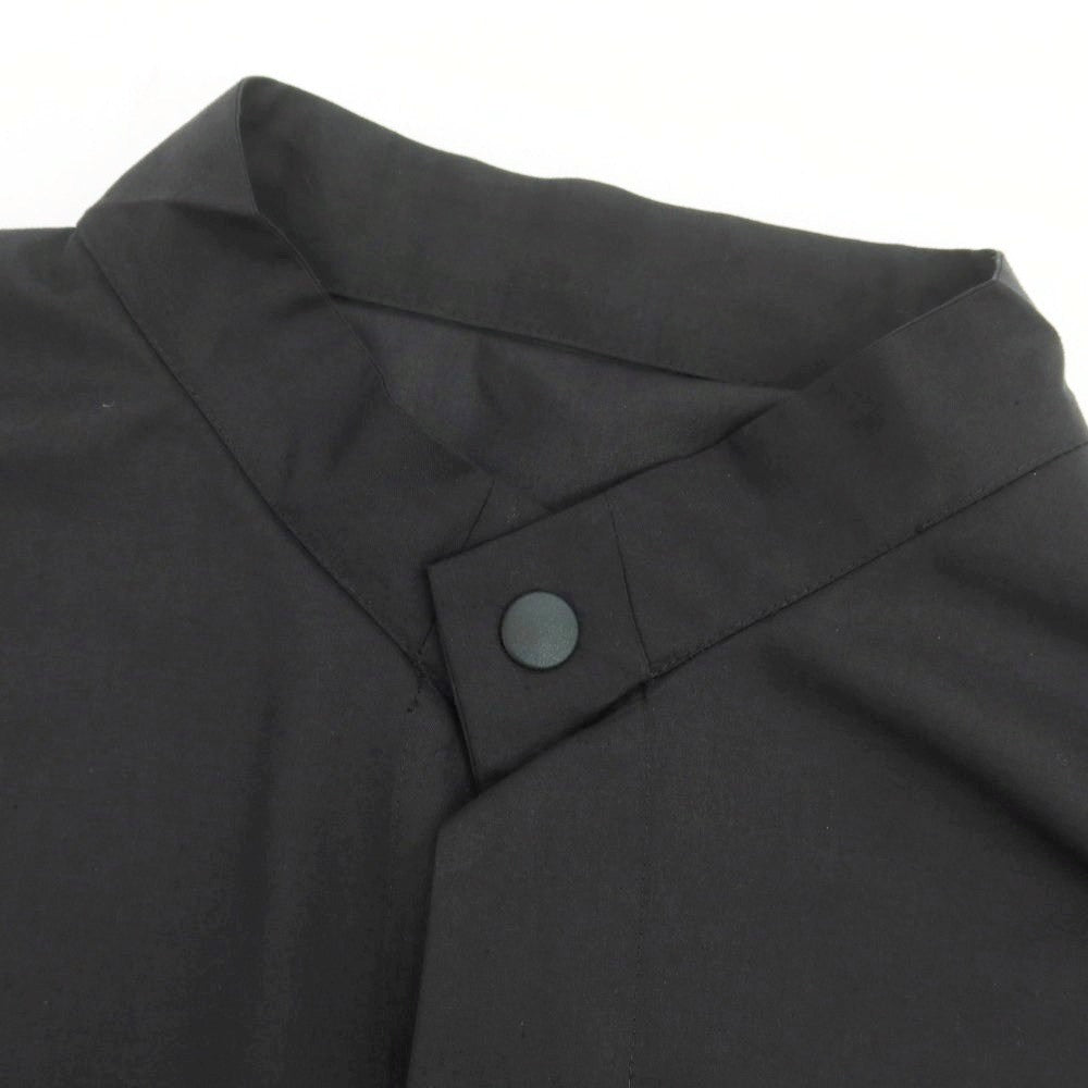 【中古】アイム メン IM MEN 2025年秋冬 ポリエステル系 ロングシャツ カジュアルシャツ ブラック【サイズ表記なし（L位）】【 状態ランクC 】【 メンズ 】 [EPD]