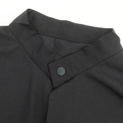 【中古】アイム メン IM MEN 2025年秋冬 ポリエステル系 ロングシャツ ブラック【 表記なし（L位） 】【 状態ランクA 】【 メンズ 】