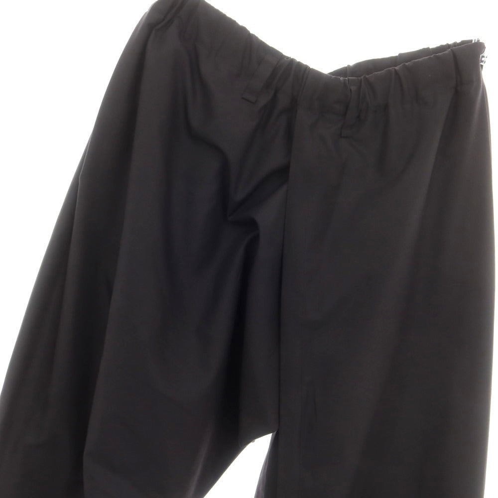 【中古】アイム メン IM MEN 2025年秋冬 アシンメトリー イージーパンツ ブラック【 表記なし（L位） 】【 状態ランクA 】【 メンズ 】