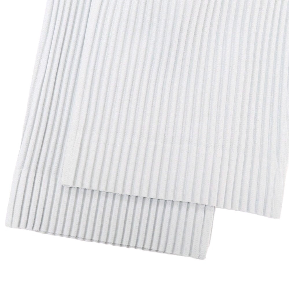【中古】オム プリッセ イッセイミヤケ HOMME PLISSE ISSEY MIYAKE ポリエステル プリーツ イージーパンツ ライトグレー【 サイズ1 】【 状態ランクA 】【 メンズ 】 [BPD]