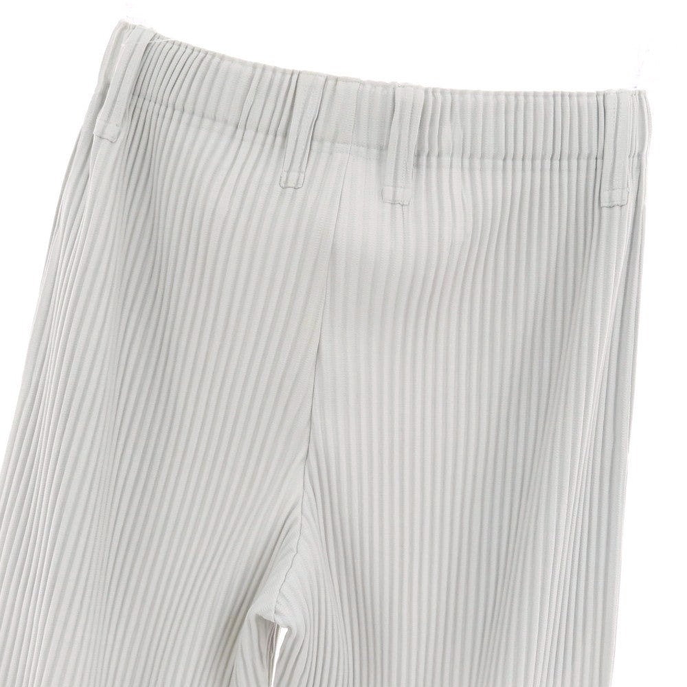 【中古】オム プリッセ イッセイミヤケ HOMME PLISSE ISSEY MIYAKE ポリエステル プリーツ イージーパンツ ライトグレー【 1 】【 状態ランクB 】【 メンズ 】