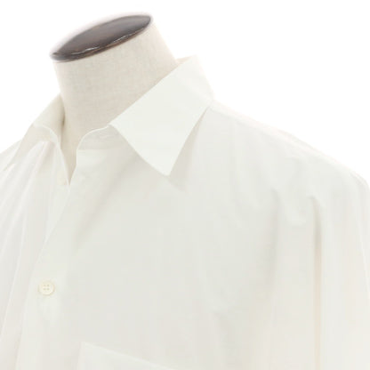 【中古】オム プリッセ イッセイミヤケ HOMME PLISSE ISSEY MIYAKE 2025年春夏 コットン系 レギュラーカラー カジュアルシャツ ホワイト【 表記なし（Ｌ位） 】【 状態ランクA 】【 メンズ 】