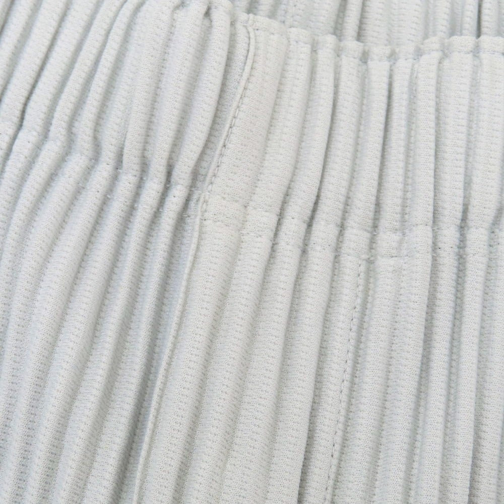 【中古】オム プリッセ イッセイミヤケ HOMME PLISSE ISSEY MIYAKE ポリエステル プリーツ イージーパンツ ライトグレー【 サイズ1 】【 状態ランクA 】【 メンズ 】 [BPD]