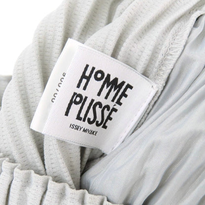 【中古】オム プリッセ イッセイミヤケ HOMME PLISSE ISSEY MIYAKE ポリエステル プリーツ イージーパンツ ライトグレー【 3 】【 状態ランクA 】【 メンズ 】