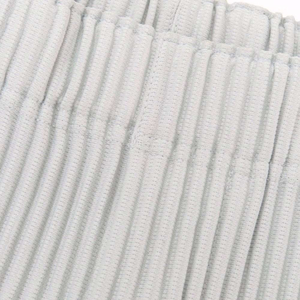 【中古】オム プリッセ イッセイミヤケ HOMME PLISSE ISSEY MIYAKE ポリエステル プリーツ イージーパンツ ライトグレー【 3 】【 状態ランクA 】【 メンズ 】