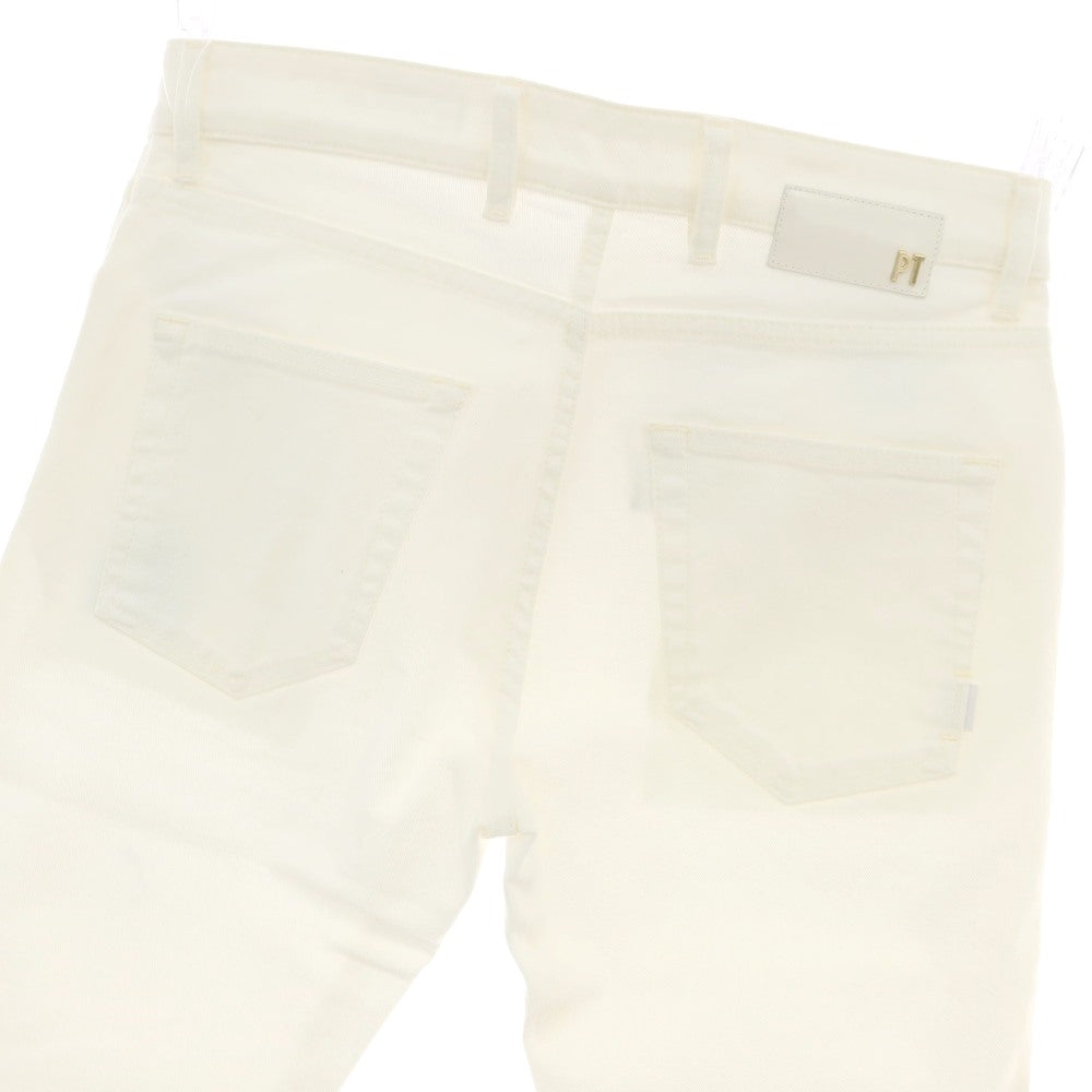 【新品】ピーティートリノ デニム PT TORINO DENIM ROCK ストレッチ コットン デニムパンツ ジーンズ ホワイト【 30 】【 状態ランクN 】【 メンズ 】