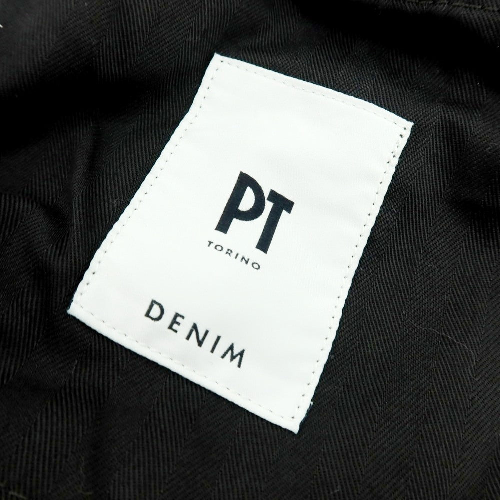 【新品】ピーティートリノ デニム PT TORINO DENIM SWING ストレッチ コットンレーヨンポリエステル デニムパンツ ジーンズ ブラック【 サイズ30 】【 状態ランクN 】【 メンズ 】 [BPD]
