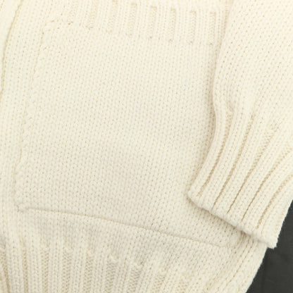 【新品】セッテフィーリ カシミア Settefili Cashmere コットンナイロン 襟付き カーディガン アイボリー【サイズ48/S】【 状態ランクN 】【 メンズ 】