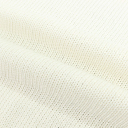 【新品】セッテフィーリ カシミア Settefili Cashmere リネンコットン クルーネック プルオーバーニット ホワイト【 44 】【 状態ランクN 】【 メンズ 】