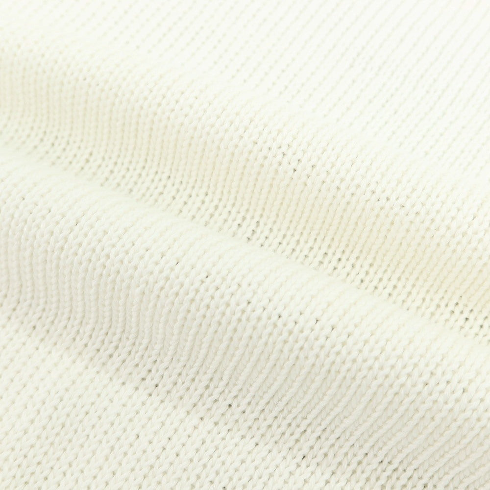 【新品】セッテフィーリ カシミア Settefili Cashmere リネンコットン クルーネック プルオーバーニット ホワイト【 46/XS 】【 状態ランクN 】【 メンズ 】