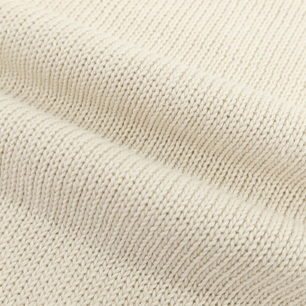 【新品】セッテフィーリ カシミア Settefili Cashmere リネンコットン クルーネック プルオーバーニット アイボリー【 46/XS 】【 状態ランクN 】【 メンズ 】