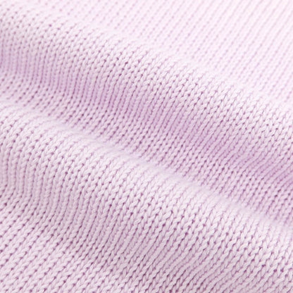 【新品】セッテフィーリ カシミア Settefili Cashmere リネンコットン クルーネック プルオーバーニット ライトパープル【 48/S 】【 状態ランクN 】【 メンズ 】