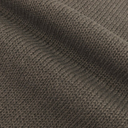 【新品】セッテフィーリ カシミア Settefili Cashmere リネンコットン クルーネック プルオーバーニット ダークブラウン【 46/XS 】【 状態ランクN 】【 メンズ 】