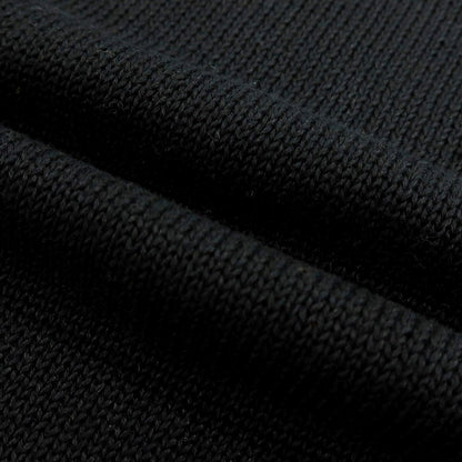 【新品】セッテフィーリ カシミア Settefili Cashmere リネンコットン クルーネック プルオーバーニット ブラック【 46/XS 】【 状態ランクN 】【 メンズ 】