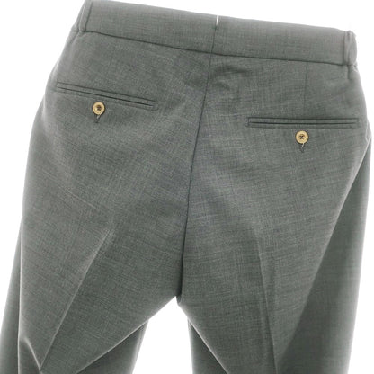 【新品】ベルウィッチ BERWICH ストレッチポリエステルウール イージースラックスパンツ ダークグレー【 42 】【 状態ランクN 】【 メンズ 】