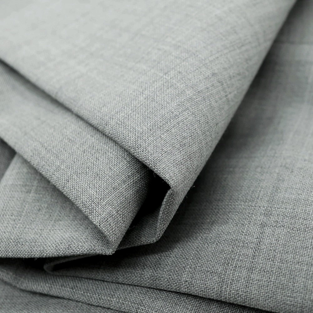 【新品】ベルウィッチ BERWICH ストレッチポリエステルウール イージースラックスパンツ ライトグレー【 48 】【 状態ランクN 】【 メンズ 】