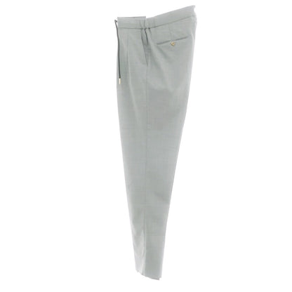 【新品】ベルウィッチ BERWICH ストレッチポリエステルウール イージースラックスパンツ ライトグレー【 50 】【 状態ランクN 】【 メンズ 】