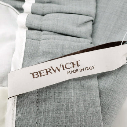 【新品】ベルウィッチ BERWICH ストレッチポリエステルウール イージースラックスパンツ ライトグレー【 50 】【 状態ランクN 】【 メンズ 】