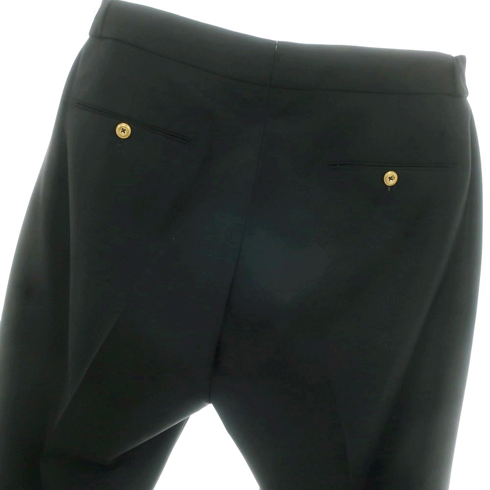 【新品】ベルウィッチ BERWICH ストレッチポリエステルウール イージースラックスパンツ ブラック【 50 】【 状態ランクN 】【 メンズ 】