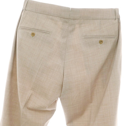 【新品】ベルウィッチ BERWICH ストレッチポリエステルウール イージースラックスパンツ ベージュ【 48 】【 状態ランクN 】【 メンズ 】