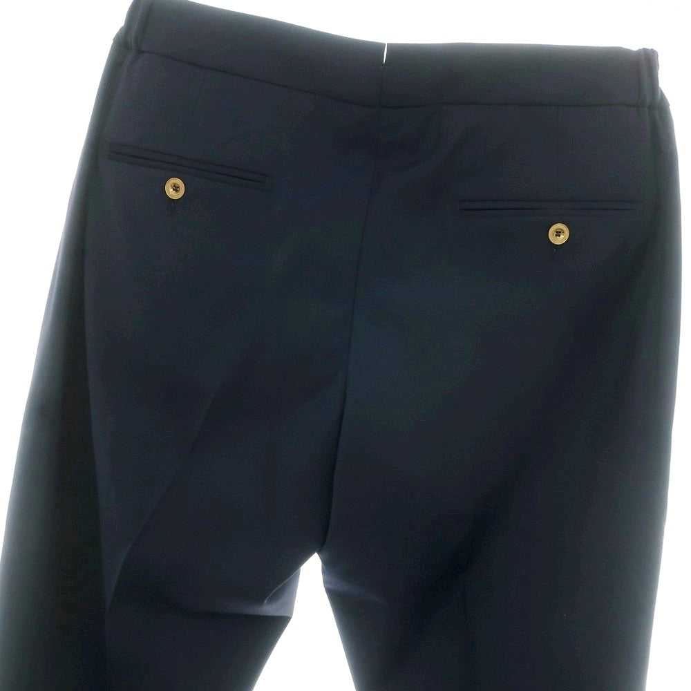 【新品】ベルウィッチ BERWICH ストレッチポリエステルウール イージースラックスパンツ ネイビー【 48 】【 状態ランクN 】【 メンズ 】