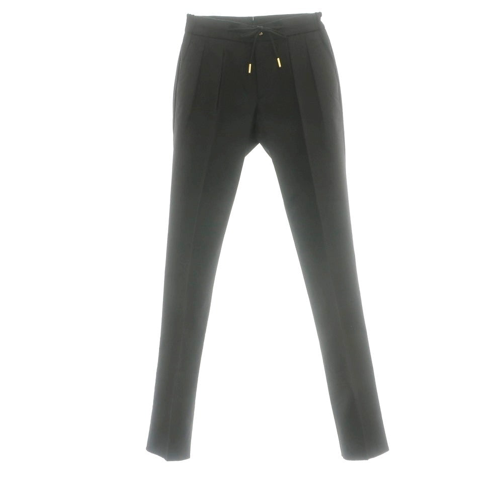 【新品】ベルウィッチ BERWICH ストレッチ コットン イージースラックスパンツ ブラック【 42 】【 状態ランクN 】【 メンズ 】