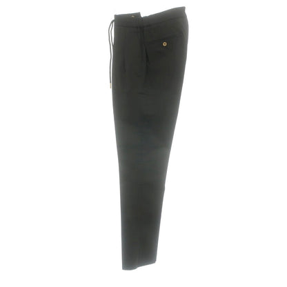 【新品】ベルウィッチ BERWICH ストレッチ コットン イージースラックスパンツ ブラック【 48 】【 状態ランクN 】【 メンズ 】