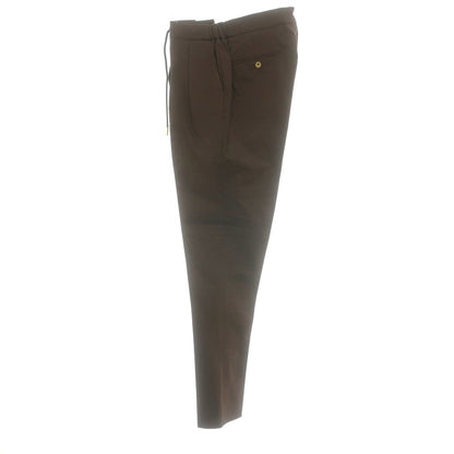 【新品】ベルウィッチ BERWICH ストレッチ コットン イージースラックスパンツ ブラウン【 50 】【 状態ランクN 】【 メンズ 】