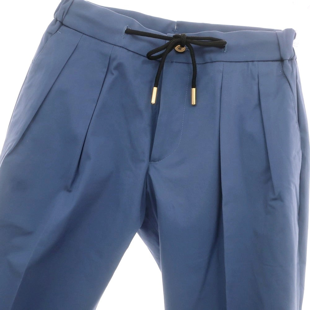 【新品】ベルウィッチ BERWICH ストレッチ コットン イージースラックスパンツ ライトブルー【 42 】【 状態ランクN 】【 メンズ 】