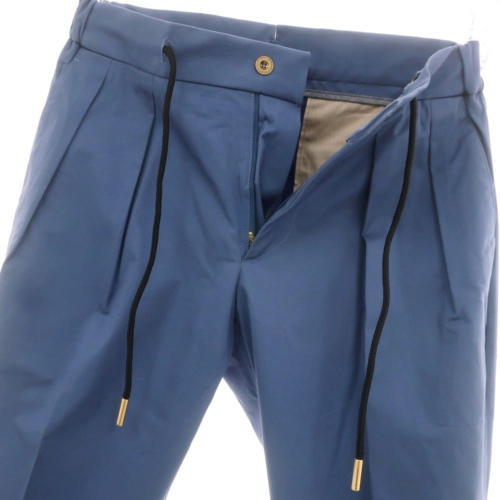 【新品】ベルウィッチ BERWICH ストレッチ コットン イージースラックスパンツ ライトブルー【 42 】【 状態ランクN 】【 メンズ 】