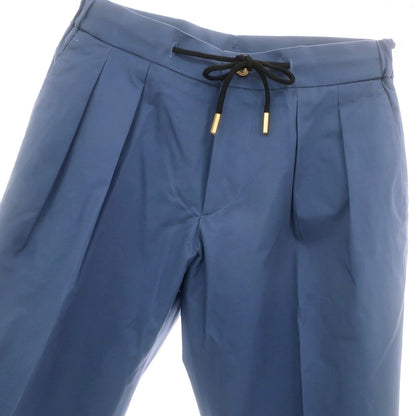 【新品】ベルウィッチ BERWICH ストレッチ コットン イージースラックスパンツ ライトブルー【 48 】【 状態ランクN 】【 メンズ 】