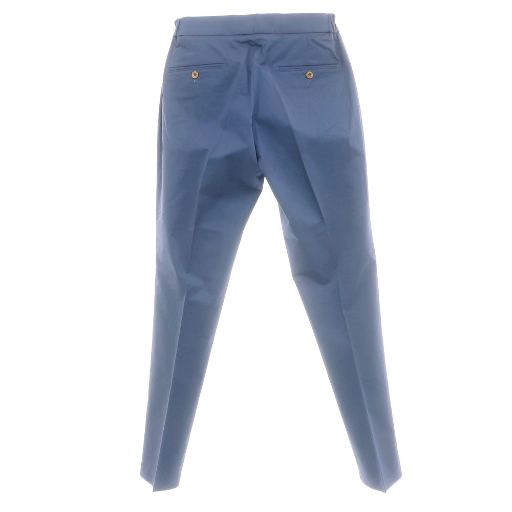 【新品】ベルウィッチ BERWICH ストレッチ コットン イージースラックスパンツ ライトブルー【 48 】【 状態ランクN 】【 メンズ 】