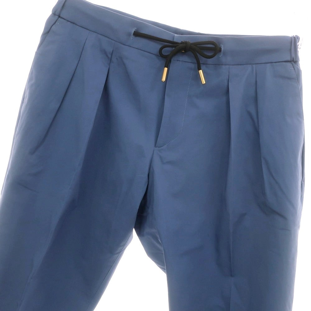 【新品】ベルウィッチ BERWICH ストレッチ コットン イージースラックスパンツ ライトブルー【 50 】【 状態ランクN 】【 メンズ 】